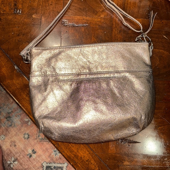 The Sak Shimmering Gold Crossbody Bag - Picture 3 of 4